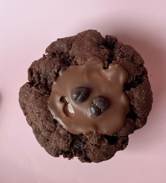 Coffee, Chocolate, Caramel Cookie